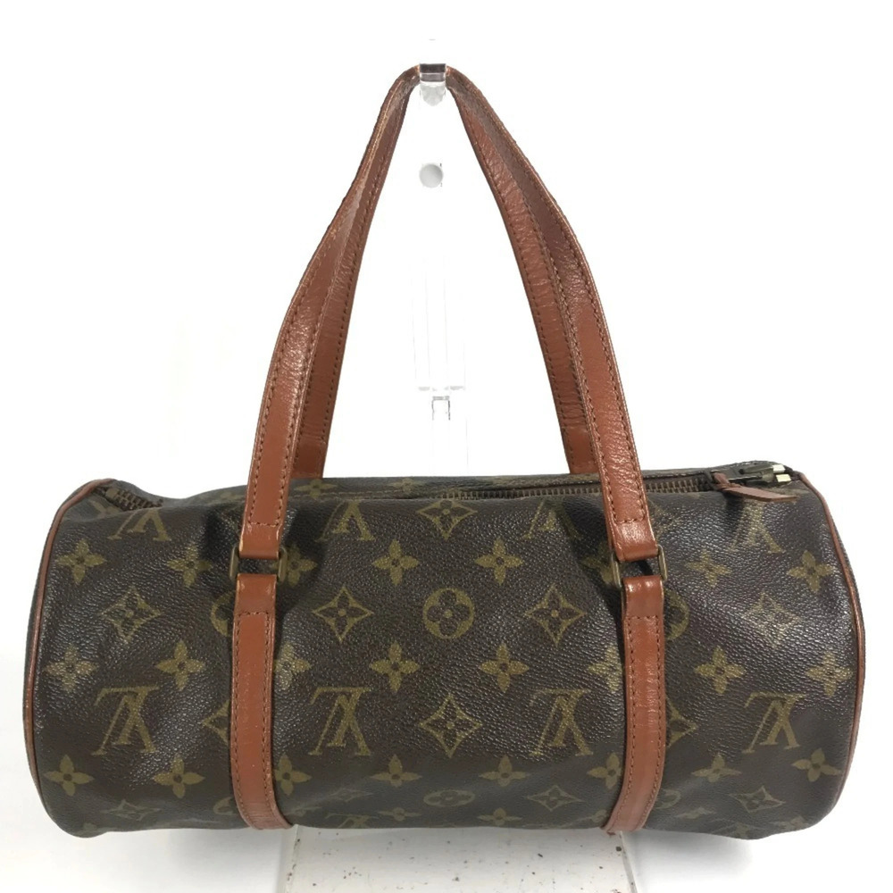 LOUIS VUITTON Brown Monogram Canvas Papillon 30 Shoulder Bag - Picture 2 of 16